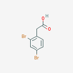 Structure of 2,4-Dibromobenzeneacetic acid