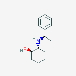 Structure of (1R,2R)-2-((R)-1-phenylethylamino)cyclohexanol