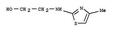 Structure of Ethanol,  2-[(4-methyl-2-thiazolyl)amino]-