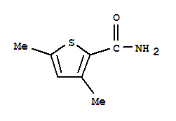 2-Thiophenecarboxamide,3,5-dimethyl-结构式
