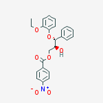 Structure of (2RS,3RS)-3-(2-ETHOXYPHENOXY)-2-HYDROXY-1-(4-NITROBENZOYLOXY)-3-PHENYLPROPANE