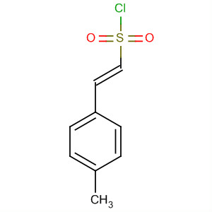 Structure of Ethenesulfonyl chloride, 2-(4-methylphenyl)-, (1E)-