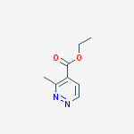 ethyl 3-methylpyridazine-4-carboxylate结构式