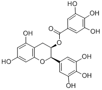 Structure of (-)-Epigallocatechin gallate