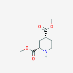 Structure of Dimethyl (2S,4R)-piperidine-2,4-dicarboxylate
