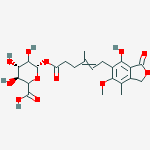 Structure of Mycophenolic Acid Acyl-b-D-glucuronide