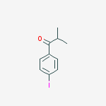 Structure of 1-(4-Iodophenyl)-2-methylpropan-1-one