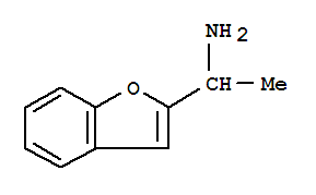 Structure of 2-BenzofuranMethanaMine,a-Methyl-