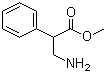 Structure of 2-Phenyl-3-aminopropionic acid methyl ester