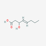 TRANS-3-HYDROXYOCT-4-ENOIC ACID, MIN. 95 % (1H-NMR)结构式