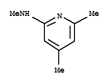 Structure of 2-Pyridinamine,N,4,6-trimethyl-