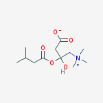 Structure of Hydroxyisovaleroyl Carnitine