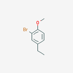 Structure of 2-Bromo-4-ethylanisole