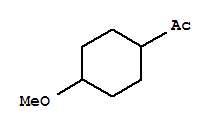 Structure of Ethanone,1-(4-methoxycyclohexyl)-