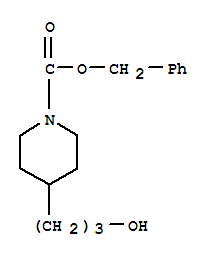 Chemical structure of 1-CBZ-4-(3-HYDROXY-PROPYL)-PIPERIDINE