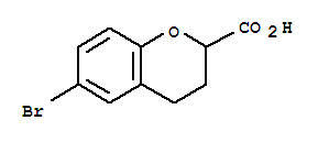 6-BROMOCHROMANE-2-CARBOXYLIC ACID结构式
