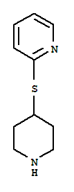 Structure of 2-(PIPERIDIN-4-YLSULFANYL)-PYRIDINE