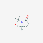 Structure of (S)-3,3-Dimethyltetrahydropyrrolo[1,2-c]oxazol-5(3H)-one