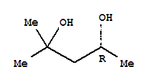 Structure of (R)-(-)-2-METHYL-2,4-PENTANEDIOL