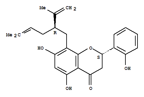 苦参新醇A结构式