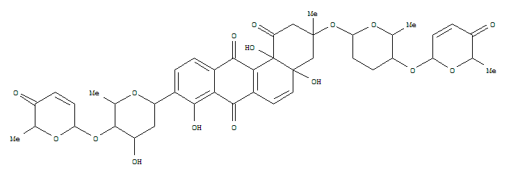 Structure of saquayamycin