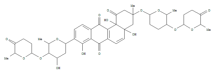 Structure of saquayamycin C