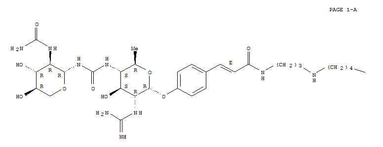 Structure of glycocinnasperimicin D