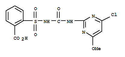 Structure of Chlorimuron