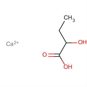Structure of Butanoic acid, calcium salt, monohydrate