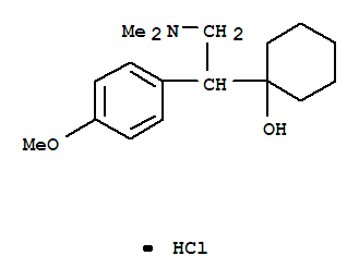 Structure of Venlafaxine hydrochloride
