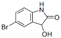 Structure of 5-BROMO-3-HYDROXY-2-INDOLINONE