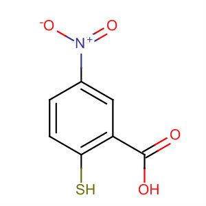Structure of Benzoic acid, 2-mercapto-5-nitro-