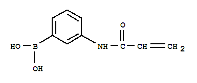 Structure of (M-ACRYLAMIDOPHENYL)BORONIC ACID