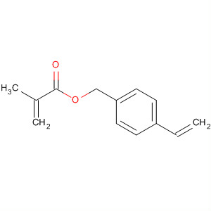 Structure of 2-Propenoic acid, 2-methyl-, (4-ethenylphenyl)methyl ester