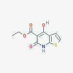 Structure of Ethyl 4-hydroxy-6-oxo-6,7-dihydrothieno[2,3-b]pyridine-5-carboxylate