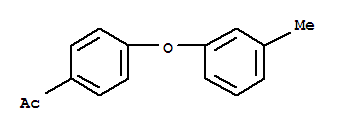 Structure of 1-(4-M-TOLYLOXY-PHENYL)-ETHANONE