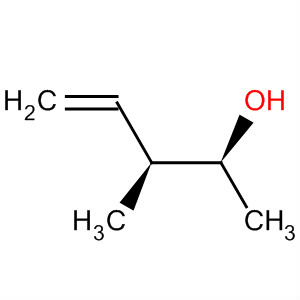 (2S,3S)-3-methylpent-4-en-3-ol结构式