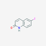 Structure of 6-Iodo-1H-quinolin-2-one