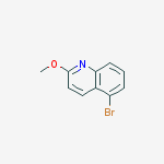 Structure of 5-bromo-2-methoxyquinoline