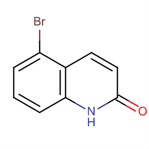Structure of 5-bromo-1H-quinolin-2-one