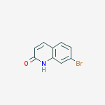 Structure of 7-BROMOQUINOLIN-2(1H)-ONE