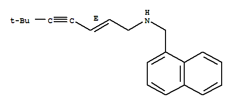 N-去甲基盐酸特比萘芬结构式