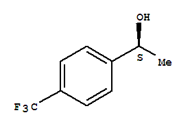 Structure of (S)-1-[4-(TRIFLUOROMETHYL)PHENYL]ETHANOL