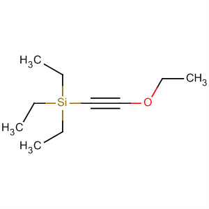 Structure of Silane, (ethoxyethynyl)triethyl-