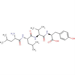 L-Tyrosine, L-leucyl-L-leucyl-L-valyl-结构式