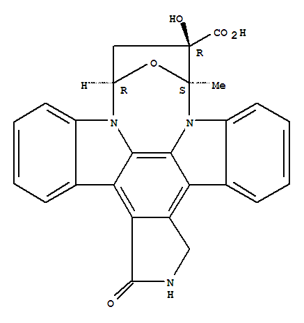 Chemical structure of K-252B