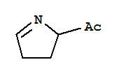 Structure of 1-(3,4-dihydro-2H-pyrrol-2-yl)ethanone