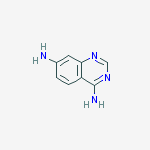 Structure of 4,7-Quinazolinediamine