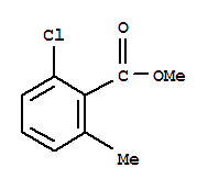 Structure of 2-Chloro-6-methyl-benzoic acid methyl ester