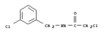Structure of 2-CHLORO-N-(3-CHLOROBENZYL)ACETAMIDE
